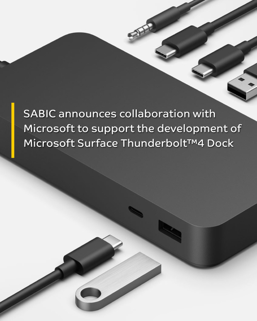 أحدث حالة شركة حول التعاون مع شركة مايكروسوفت لدعم تطوير Microsoft Surface ThunderboltTM4 Dock