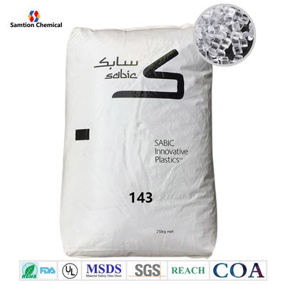 جودة  UV Stabilized S-Plastic Lexan 143 Polycarbonate Plastic Resin HB 10.5 MFR مصنع