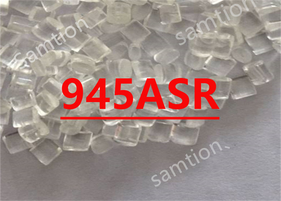 سابيك ليكسان 945ASR الراتنج البوليكربونات (بي سي) غير المملوء، الصف قابلة للتشغيل الحقن.