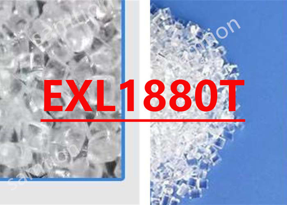 سابيك ليكسان EXL1880T بوليكاربونات (بي سي) سيلوكسان الراتنج الكوبوليمر هو UV استقرار، صب الحقن الشفاف