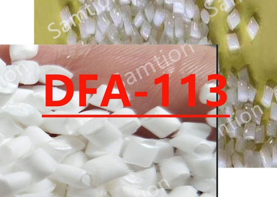 سابيك ثيرموكومب DFA-113 هو مركب على أساس رزين البوليكربونات يحتوي على ألياف الزجاج، مضاعفة للنار.