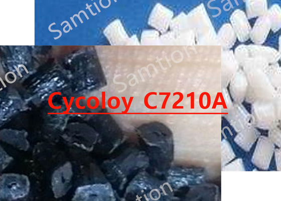 صبيك ثيرموكومب Cycoloy_C7210A الراتنج هو PC+ABS مليئة التالك، غير الهالوجينية FR لتطبيقات صب الحائط الرقيق.