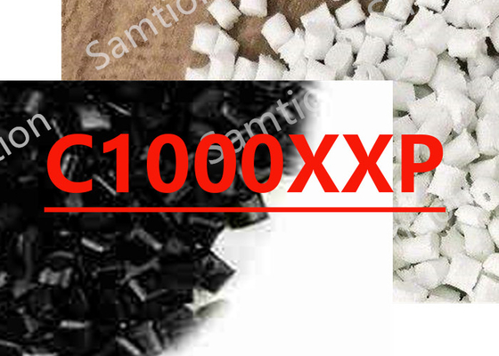 مركب S-Plastic Thermocomp C1000XXP على أساس رزين البوليستيرين. الميزات المضافة تشمل: تأثير عال.