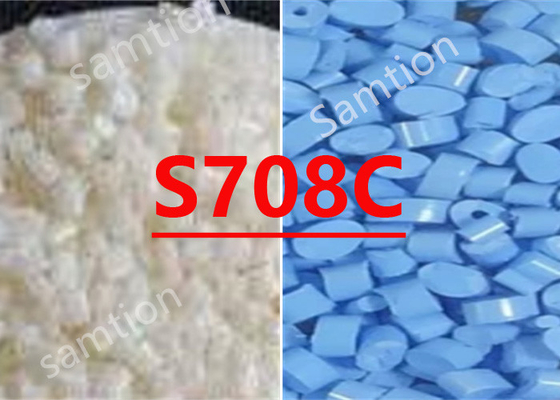 صبيك سيكولاك S708C الراتنج هو منتج ABS المقاوم للخدوش المحسن مع صلابة عالية والحرارة، تستخدم لتطبيقات