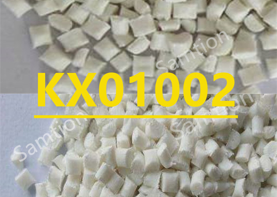 سابيك فيرتون KX01002 هو مركب على أساس الراتنج الكوبوليمري الأسيتالي الذي يحتوي على أنتستات. وتشمل الميزات المضافة: