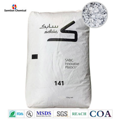 الغرض العام PC S-Plastic  141 الراتنج البلاستيكي البوليكربونات مع معدل تدفق الذوبان 10.5