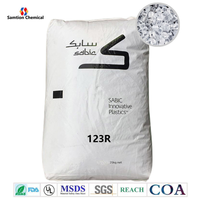 الراتنج البلاستيكي البولي كربونات معتمد من UL S-Plastic Lexan 123R HB UV استقرار الإفراج عن العفن