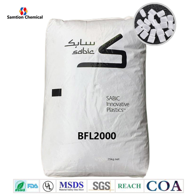 سابيك ليكسان BFL2000 غير البروم، غير الكلورية مضاعفة للنار الكمبيوتر المتوفر في الألوان البيضاء غير الشفافة.