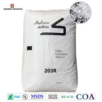 خارجية سابيك ليكسان 203R الراتنج البوليكربونات 7.0 MFR UV مستقرة