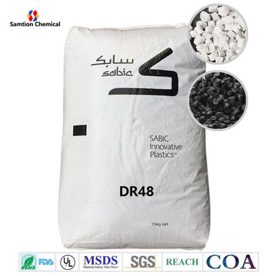 17 ٪ زجاج المقوى سابيك فالوكس الراتنج البلاستيكي PBT DR48 المقاومة الكيميائية