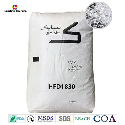 صبيك ليكسان HFD1830 الراتنج هو 40 MFR التدفق العالي الدكتيل كوبوليمر UV مستقرة