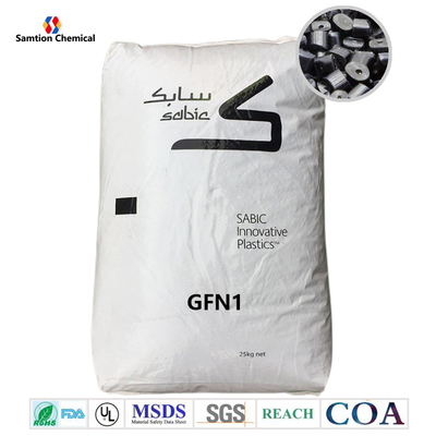 NSF 61 PPE PS خليط S-Plastic Noryl Resin GFN1 10٪ الزجاج المقوى منخفضة امتصاص الماء