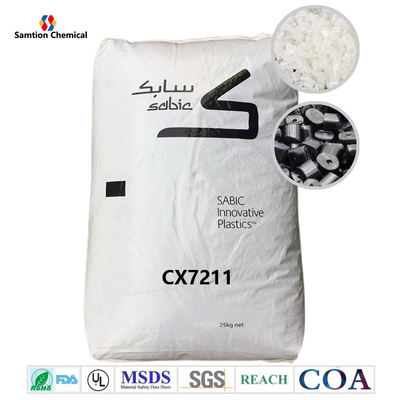 UL 94 التصنيف S-Plastic Cycoloy CX7211 الكرات الراتنجية السائبة للجدار الرقيق