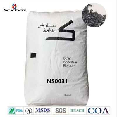 مضاد للاحتراق البيضاء S-Plastic LNP Faradex NS0031 الكرات الراتنجية المعاد تدويرها EMI/RFI الحماية