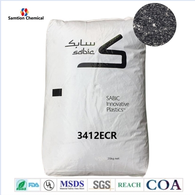 سابيك ليكسان 3412ECR 20% ألياف الزجاج المملوءة غير الكلورية غير البرومية التطبيقات عالية الصلابة مضاعفة للحريق