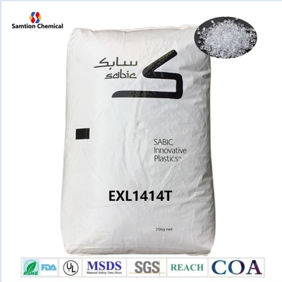 سابيك ليكسان EXL1414T الشفافة صب الحقن خصائص التدفق المتوسطة القابلية للتلاعب منخفضة الحرارة للغاية