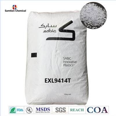 سابيك ليكسان EXL9414T البوليكربونات المقاوم للنار خالية من الهالوجين مع الشفافية ، و -40 درجة C التضخم و UL-94