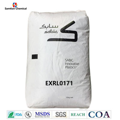 سابيك ليكسان EXRL0171 PC شفافة \ سيلوكسان كوبوليمر ، تدفق عالي (25 MFI) ، متوافق مع هيمو ، التطبيقات الطبية.